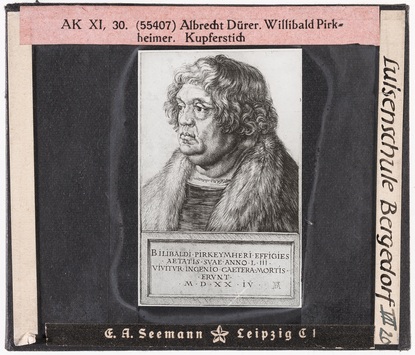 Vorschaubild Albrecht Dürer: Willibald Pirkheimer (Reihe AK XI, 30, Nr. 55407) 